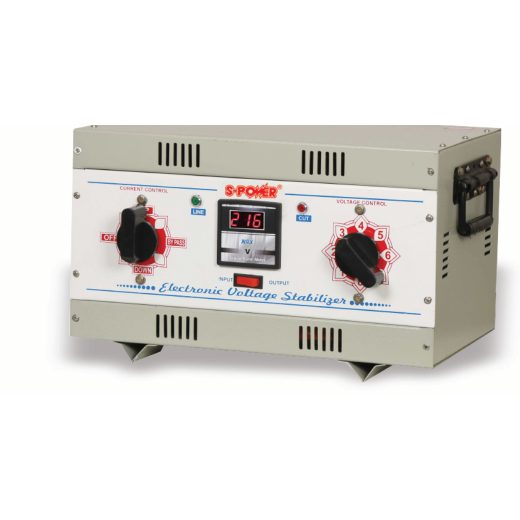 S-Power 5 & 8 kVA Manual Auto Cut Stabilizer (for DJ Sound)