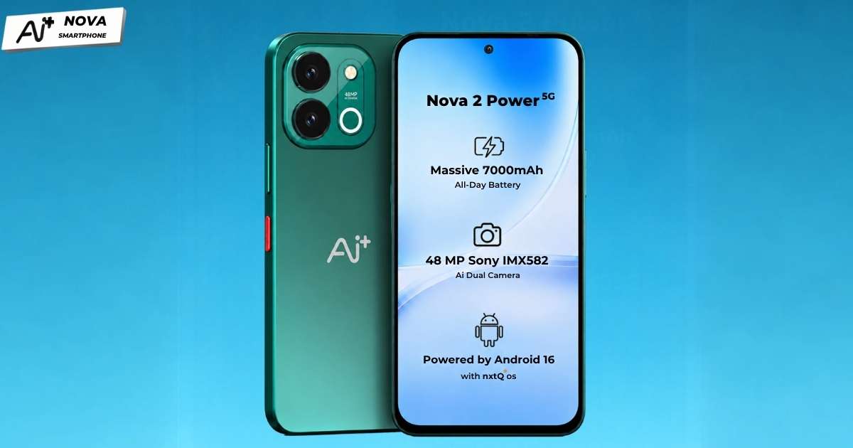 AI+ Nova 2 Power 5G Launched: 7,000mAh Battery, Dimensity 7100, Expected Price in Nepal