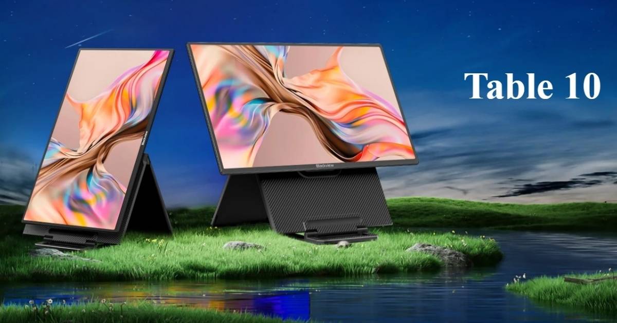 Blackview Table 10 Portable Monitor Launched in Nepal: Price, Specs, and Features