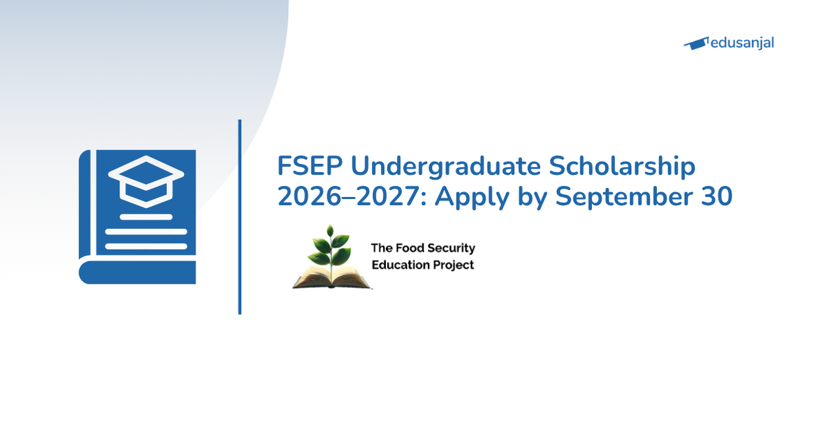 FSEP Undergraduate Scholarship 2026–2027 Open for Agriculture Students in Nepal