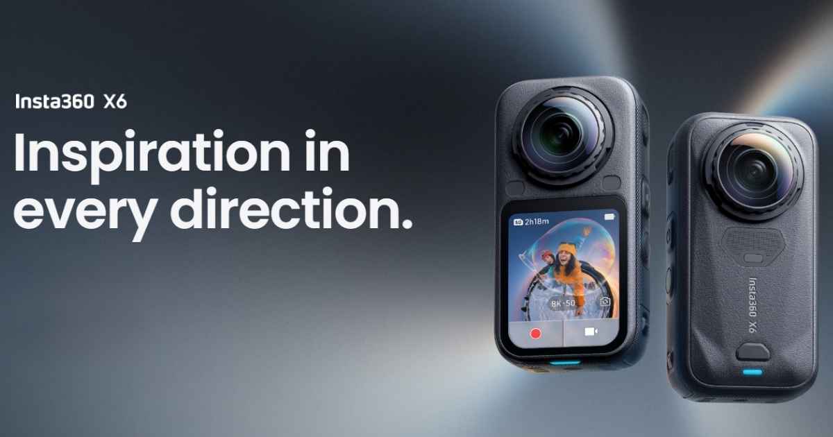 Insta360 X6 Launched in Nepal: Specifications and Key Features