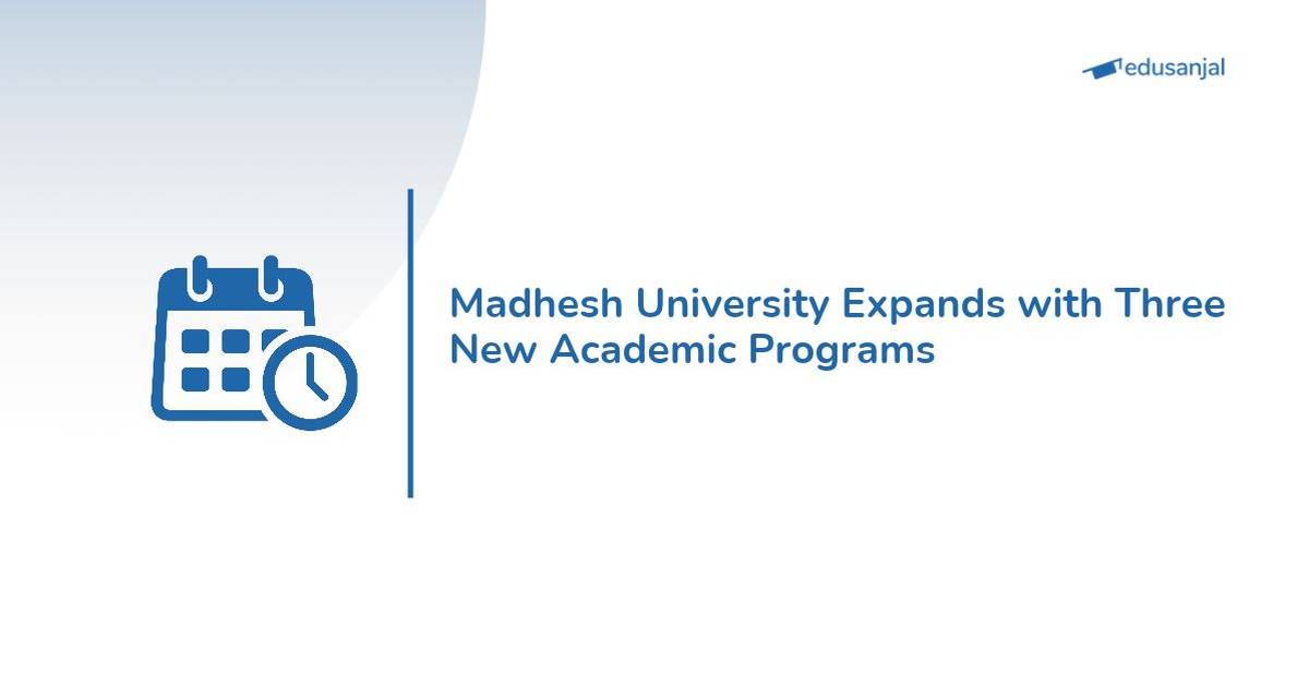 Madhesh University Expands Academic Range with Three New Programs in Birgunj