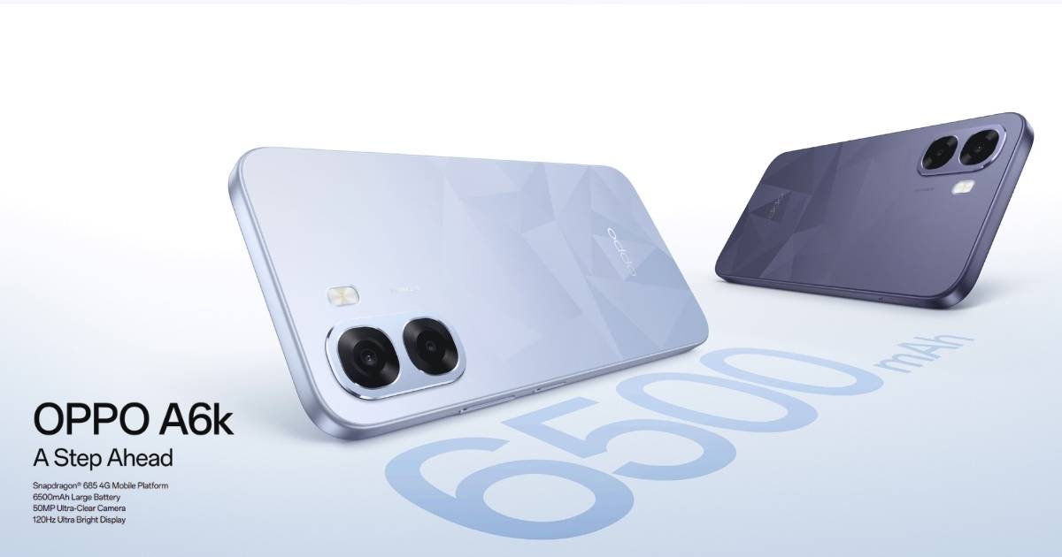 OPPO A6k 4G Launched in Nepal with 6,500 mAh Battery: Price and Specifications