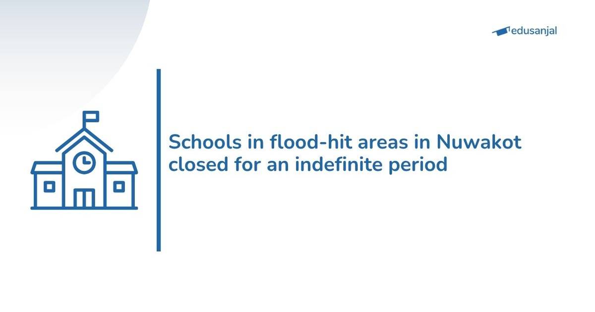 Schools in Flood-Hit Nuwakot District Closed Indefinitely Following Massive Trishuli River Inundation