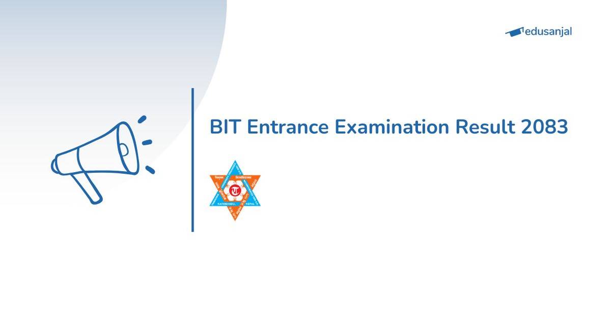 Tribhuvan University IOST Publishes BIT Entrance Exam Results 2083