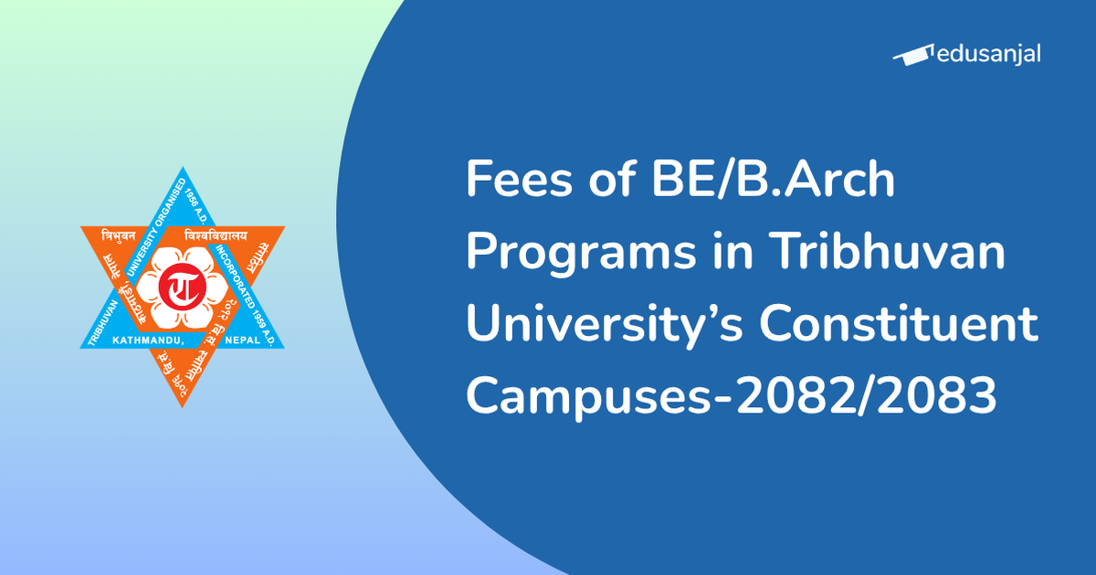 TU IOE BE/B.Arch Fee Structure Announced for Academic Session 2082/2083