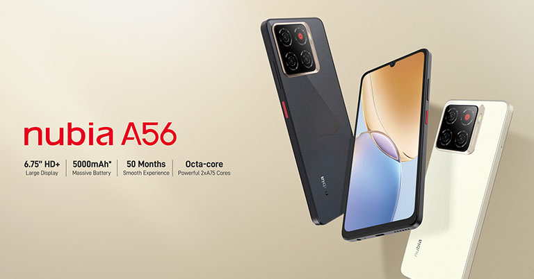 ZTE Nubia A56 Launched in Nepal: Price, Specifications, and Features