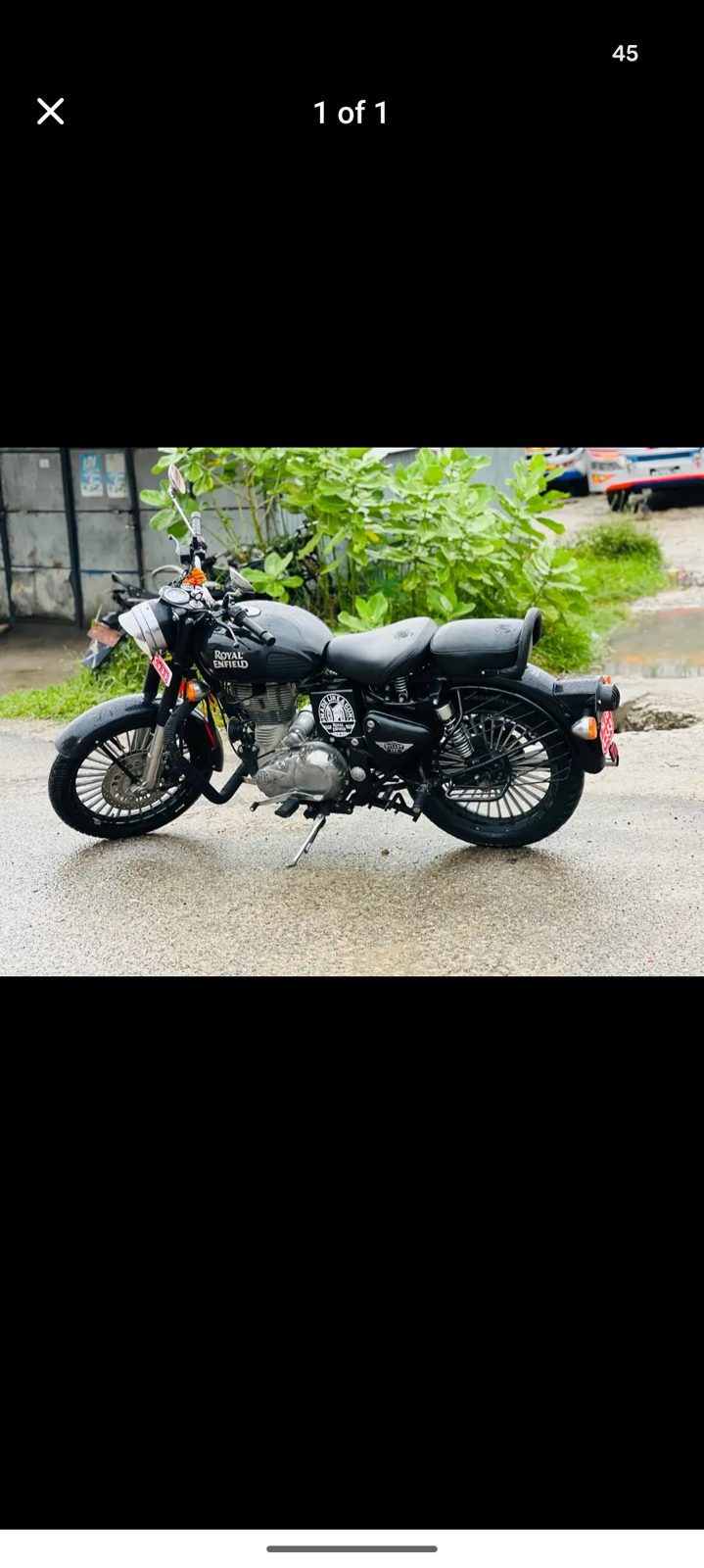 Royal Enfield Classic 350 Black - Great Condition
