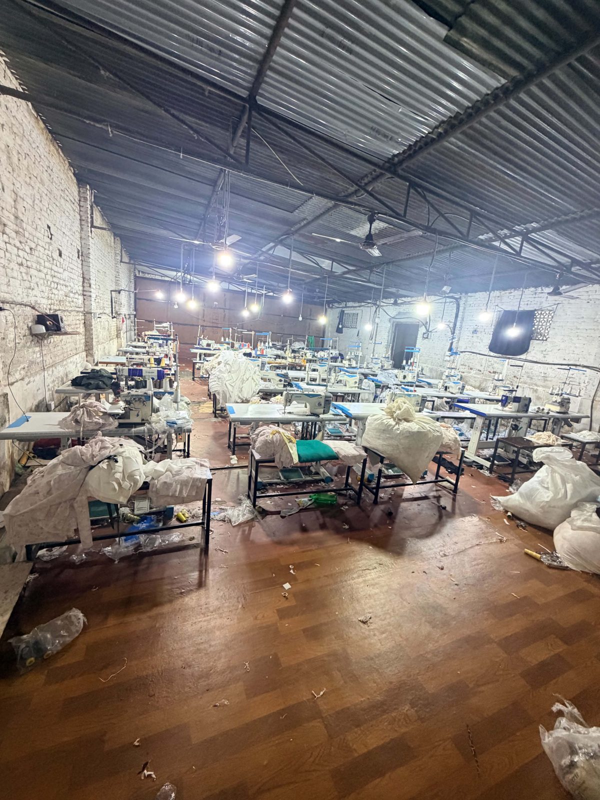 Fully operational fast-fashion garment manufacturing unit up for sale.