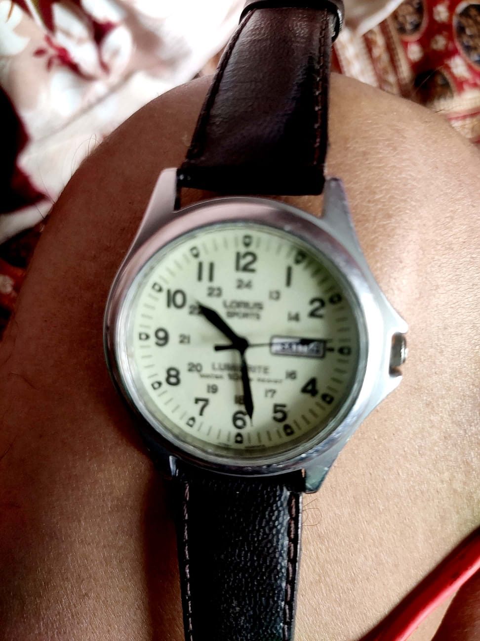 Lorus Sports Day-Date Watch - Vintage Second Hand