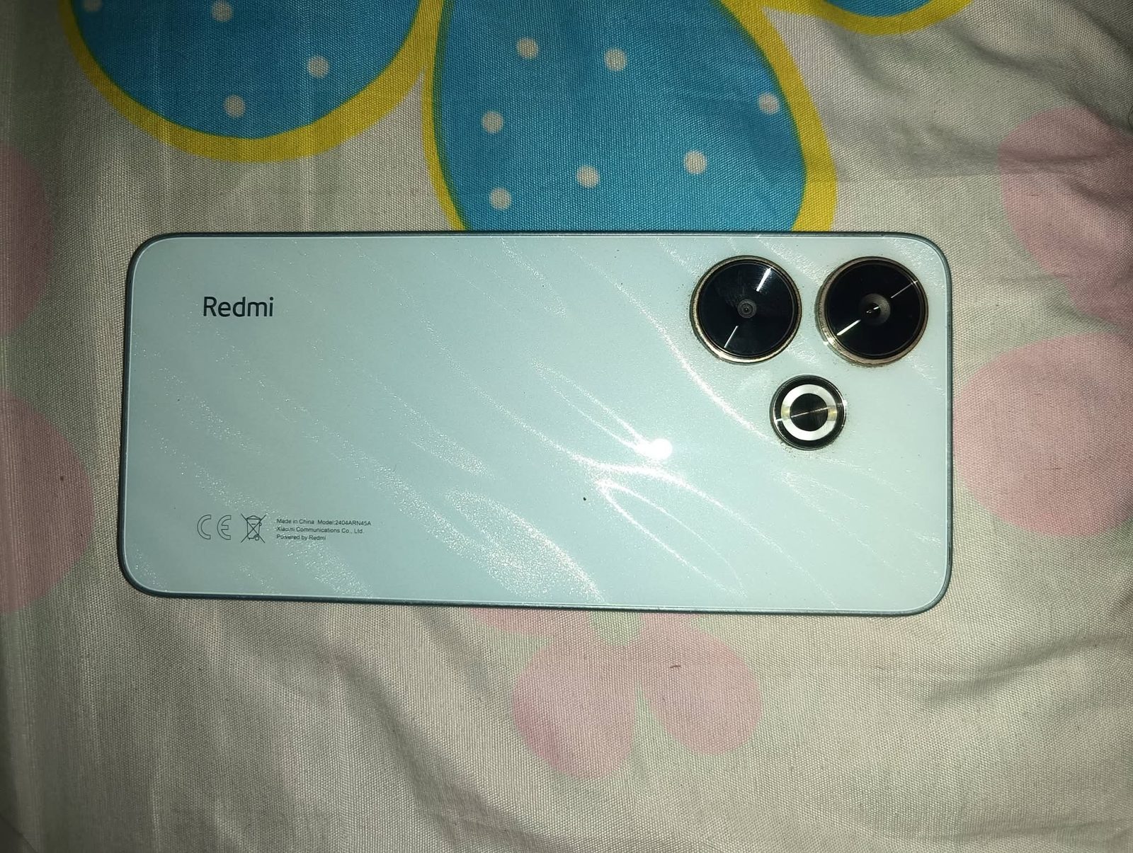Redmi Light Blue Smartphone - Good Working Condition
