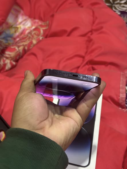 Iphone 14 pro max 128gb non open set single scratch pani xaina 81 battery health sell and exchange with samsung s25 ultra