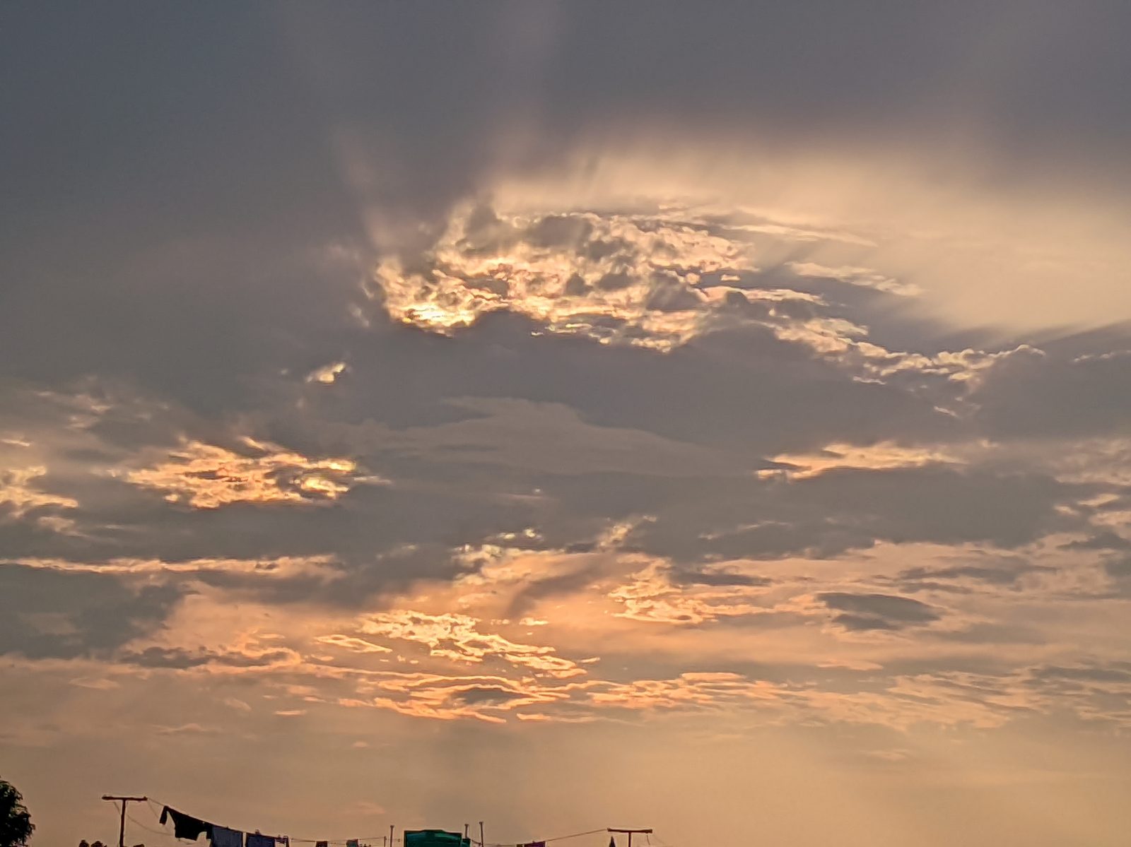 Beautiful Sunset Sky Landscape Photo Print - Wall Decor