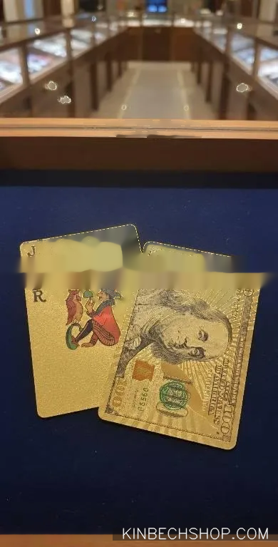 Golden Finish Collectible Card