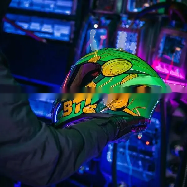 Brand New Bilmola Rapid RS Bitcoin Helmet