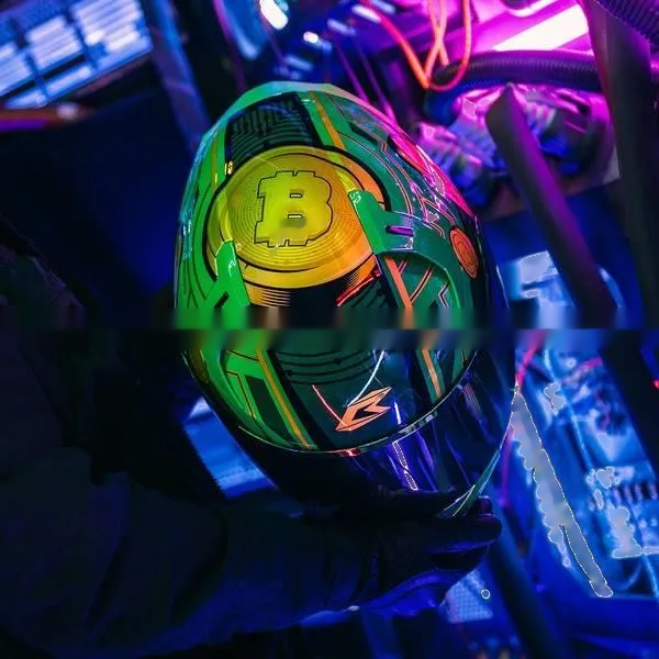 Brand New Bilmola Rapid RS Bitcoin Helmet