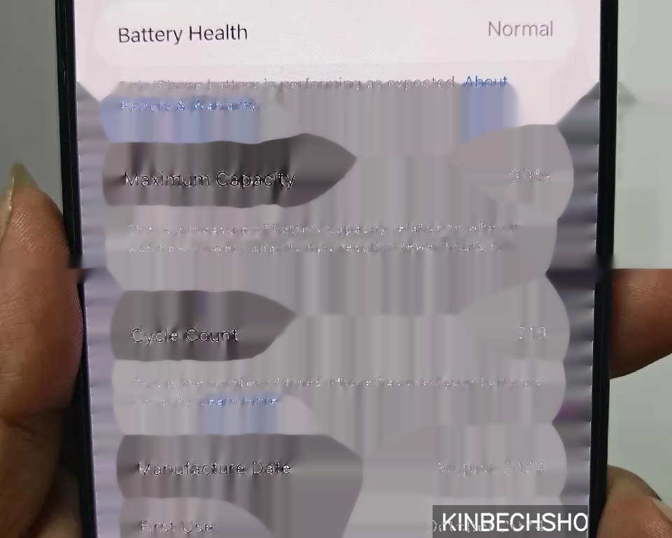 Iphone 16 Pro Max 256GB  with box original cable