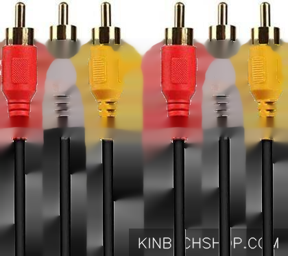 3RCA to 3RCA Audio  AV Cable Male to Male cable