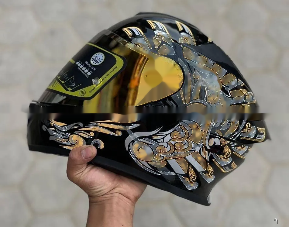 Brand New Royal R11 Angel Black Helmet