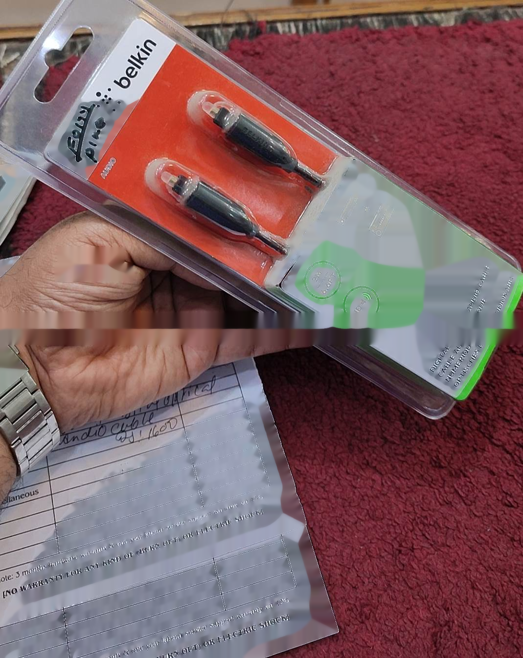 BELKIN DIGITAL OPTICAL AUDIO CABLE