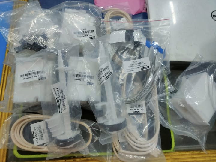 Available Epson l3110/3115/3150 Encoder Disk, Transistor Set, Pick Up Roller, Waste Ink Pad, Ink tube, Sensor Cable