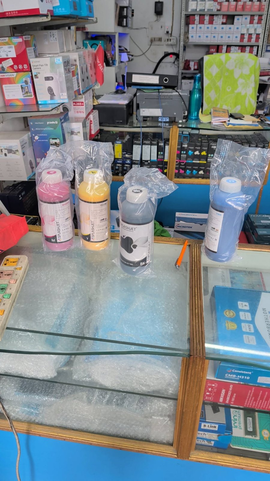 Sublimation Ink for Epson I1600 / I3200 / XP600 (Splashjet - C, M, Y, BK)