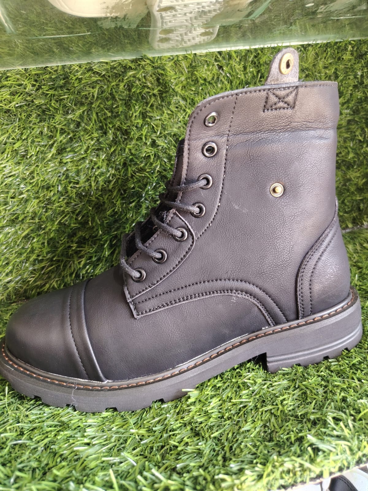 Harley Davidson Inspired Leather Boot photo 2