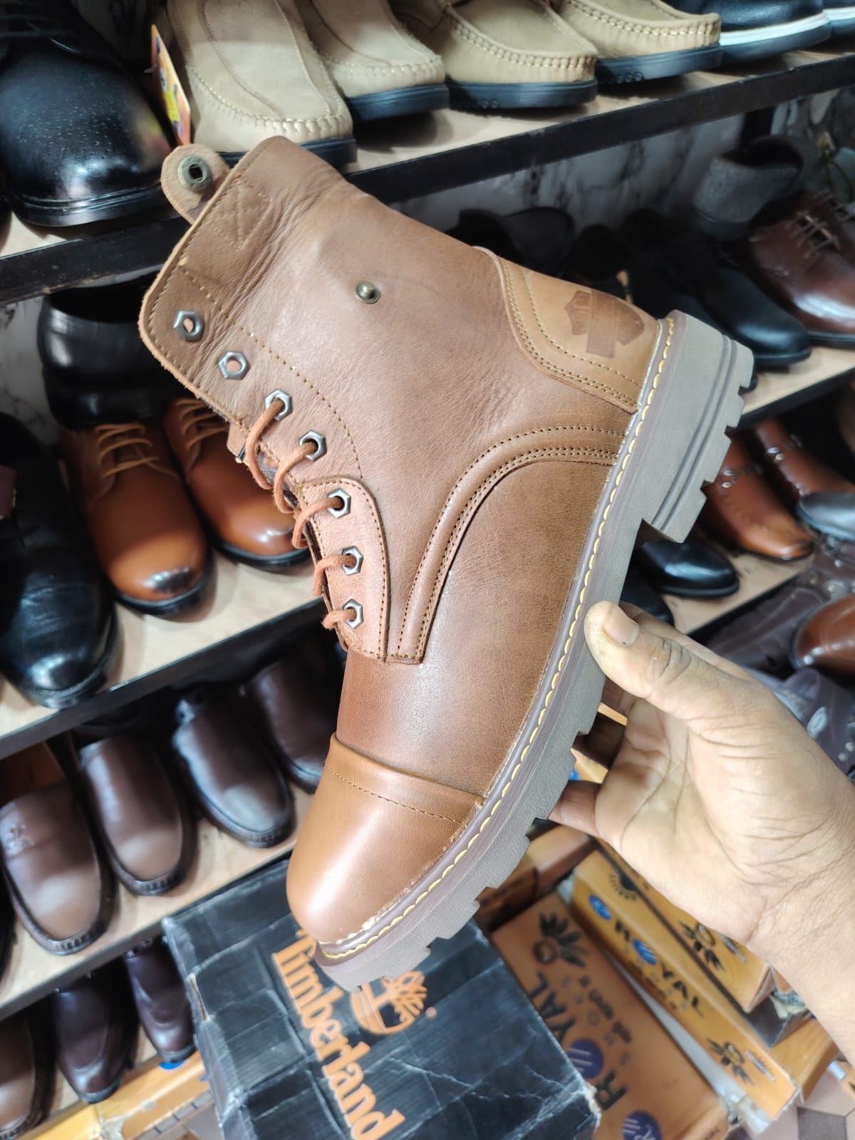 Harley Davidson Inspired Leather Boot photo 7
