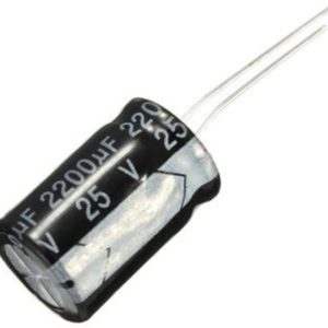 2200uF 25V Capacitors Reliable Electronic Capacitor | High-Performance Capacitor