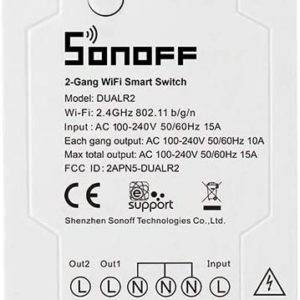 2 Channel WiFi Remote Control ON Off