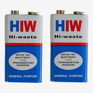 9V Battery 2 Pcs Chargers Adaptors Premium Power Battery