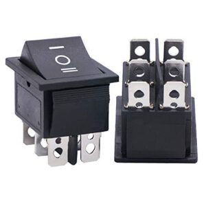 DPDT 6 Pin Rocker Switch (ON Control Switch