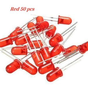 Led 5mm Red Color 50Pics