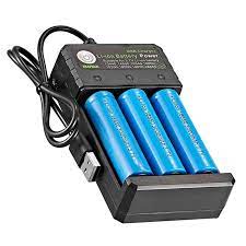 Lithium Battery & Chargers High Capacity Premium Power Battery