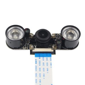 Night Vision Fisheye Camera for Raspberry Pi 4 Model B 3B+ 3B 2B