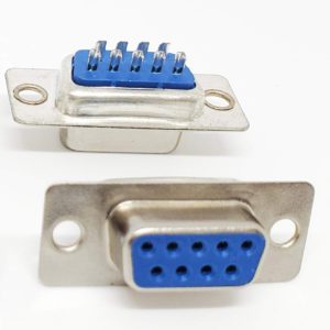 Pc Accessories – DB9 Female D Sub Solder Type 9 Pins Connector, 5 Pack