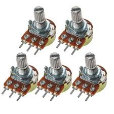 Potentiometer 1K 5K 10K 100K (5 Pcs)