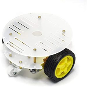 Round Double Layer Robot Chassis Smart Robotics Component